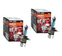2x OSRAM Notte Breaker Laser +130% H4 64193NBL 60/55W 12V P43T Doppio