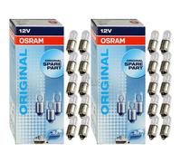 2X Osram Original Line Parti Di Ricambio T4W 12V 4W Attacco BA9s 10 Pezzi