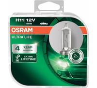 2x Osram ULTRA LIFE H11 55W Lampadina Per Faro Scheinwerfer
