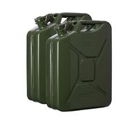 2x Oxid7 Tanica di Benzina Metallo Carburante Verde Oliva 20 L