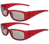 2x Pacco EX3D Bambini 3D Occhiali Passivi Polifiltro per 3D-TV Cinema Reald