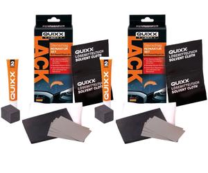 2x Pacco QUIXX Paramassi Kit Riparazione Lack-Reparatur Universale Lack-Reiniger