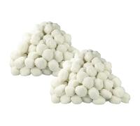 2x Pacco sfere filtranti 980 g per filtro piscine