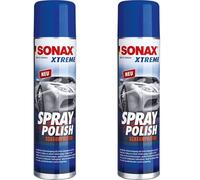 2x Pacco Sonax Xtreme Spray-Polish Schaum-Politur Detailer Pulizia Sprüh-politur