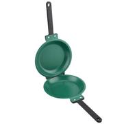 2X Padella, Padella Antiaderente con Doppio Lato Ribaltabile Padella Pieghe3478