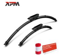 2X Pala Tergicristallo Anteriore Lunghezza 650/350 Mm Per Renault Clio IV KH BH