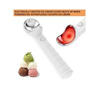 2X Paletta per Gelato Riscaldata, Paletta per Gelato Elettrica Ricaricabile