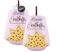 2X Pandoro Ciocosoffice con Gocce di Cioccolato Extra Fondente, confezione per bauli 750g - Novita 2022 [2 Pezzi]