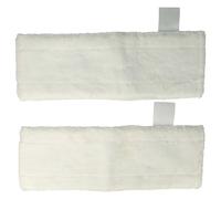 2x Panno per Kärcher SC 1 EasyFix SC 1 EasyFix Premium scopa a vapore bianco