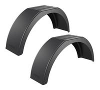 2x parafanghi per rimorchi 13"14"parafanghi in plastica DOMAR piccolo