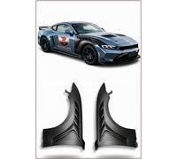 2x PARAFANGO ANTERIORE IN ALLUMINIO PER FORD MUSTANG 2024 - 2026 GTD STYLE
