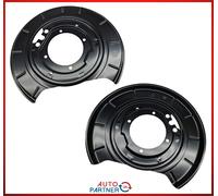 2x Parafango Piastra di Ancoraggio Freno Posteriore Dx+SX per Mercedes Classe M