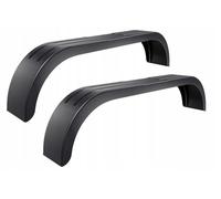 2x parafango rimorchio tandem plastica 240x1500 mm parafango auto DOMAR