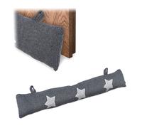 2x paraspifferi Windstopper Guarnizione per porte grigio 76 cm Poliestere