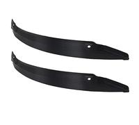 2x Paraspruzzi Ruota Posteriore Dell'automobile Per Toyota Per Land Cruiser Per Prado J150 Per Lexus GX460 2010-2021 Paraspruzzi Parafango Paraspruzzi Auto Passaruota Protezione(Type 2)