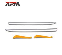 2X Paraurti Fascetta Anteriore L+R Argento Per Mercedes-Benz X218 C218