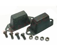 2X Paraurti Posteri Adatti Per Willys Ford Jeep Con Bullone Di Fissaggio