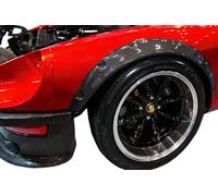 2X Passaruota In CARBONIO Compatibile Con BMW 3 Series Cabriolet E46