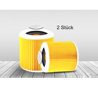 2x Patronen-Filter per Kärcher WD 2 WD 3 Premium P Kit di Estensione WD2