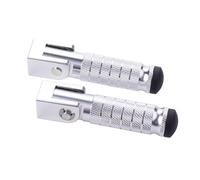 2x Pedane Moto Pedali Passeggero per Biciclette Go Kart UTV