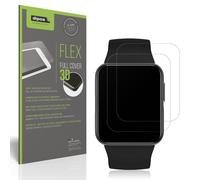 dipos FLEX 2x Pellicola Protettiva opaca per GRV Smartwatch, Anti-Riflesso, copertura dello Schermo al 100%, compatibile con le impronte digitali, Pellicola Protettiva dello Schermo a copertura totale