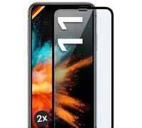 2x Pellicola Protettiva per Apple iPhone 11 Rigida Vero Vetro Full Screen...