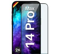 2x Pellicola Protettiva per Apple iPhone 14 Pro Max Vetro Full Screen Cover...