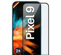 2x Pellicola Protettiva per Google Pixel 9 Display Vero Vetro Full Screen Cov...