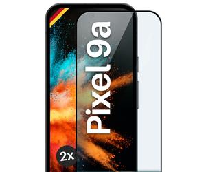2x Pellicola Protettiva per Google Pixel 9a Rigida Vero Vetro Full Screen Cov...