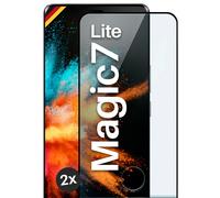 2x Pellicola Protettiva per Honor Magic7 Lite Rigida Vero Vetro Full Screen...
