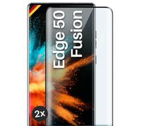 2x pellicola protettiva per Motorola Edge 50 Fusion vetro full screen cover v...