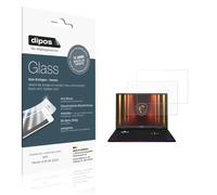 dipos I 2x Pellicola Protettiva opaco compatibile con MSI Vector A18 HX 2025 Protezione Vetro Flessibile 9H