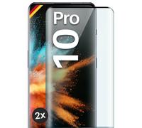 2x Pellicola Protettiva per OnePlus 10 Pro Display Vero Vetro Full Screen Cov...