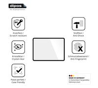 dipos I 2x Pellicola Protettiva compatibile con OnePlus Pad 3 Pro Protezione Vetro Flessibile 9H