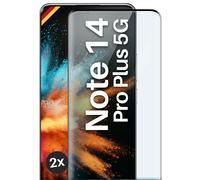 2x Pellicola Protettiva per Redmi Note 14 Pro Plus 5G Vetro Full Screen Cover...