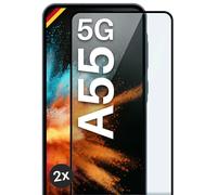 2x Pellicola Protettiva per Samsung Galaxy A55 5G Vero Vetro Full Screen...