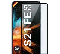 2x Pellicola Protettiva per Samsung Galaxy S21 FE 5G Vetro Full Screen...
