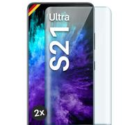 2x Pellicola Protettiva per Samsung Galaxy S21 Ultra Vetro Full Screen...