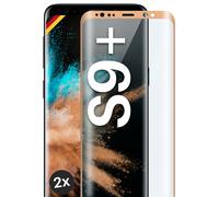 2x Pellicola Protettiva per Samsung Galaxy S9 Plus Vero Vetro Full Screen Cov...