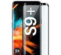 2x Pellicola Protettiva per Samsung Galaxy S9 Plus Vero Vetro Full Screen Cov...