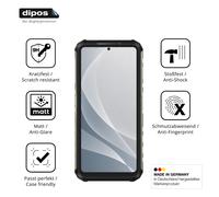2x Pellicola Protettiva per Ulefone Armor 22 Pro Protezione opaco Vetro
