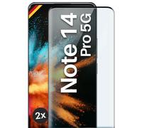 2x Pellicola Protettiva per Xiaomi Redmi Note 14 Pro 5G Vetro Full Screen...