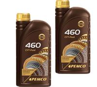 2X PEMCO 1 Litro iMATIC 460 OLIO CVT PER CAMBIO AUTOMATICO