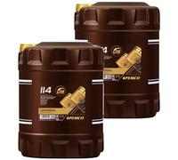 2x PEMCO 10 Litro idrive 114 15W-40 olio motore Api Sl / CG-4 Acea E3, A3/B3
