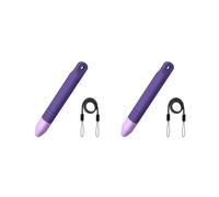 2X Penna Stilo per Bambini Touch Screen Tablet Penna Stilo Universale Capacitivo Disegno Scrittura Stilo per Bambini Viola