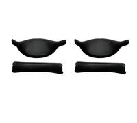 2X per accessori per casco VR di generazione PU cuscino copri viso allargato staffa fronte