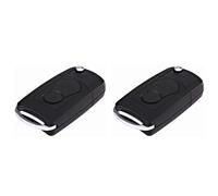 2X per Actyon Flip Remote Car Key Case 2 Pulsanti A8524