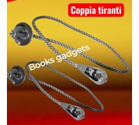 2x Per Alfa Romeo Giulietta 2010-2020 Tirante Cordino Plastica Cappelliera Post
