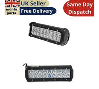 2X Per Camion Rimorchio 4X4 Faro LED Bar Lampada Rettangolare In Alluminio