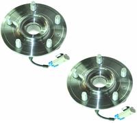 2X Per Chevrolet Captiva 2006-On Cuscinetto Ruota Ant Mozzo Con Sensore ABS Paio